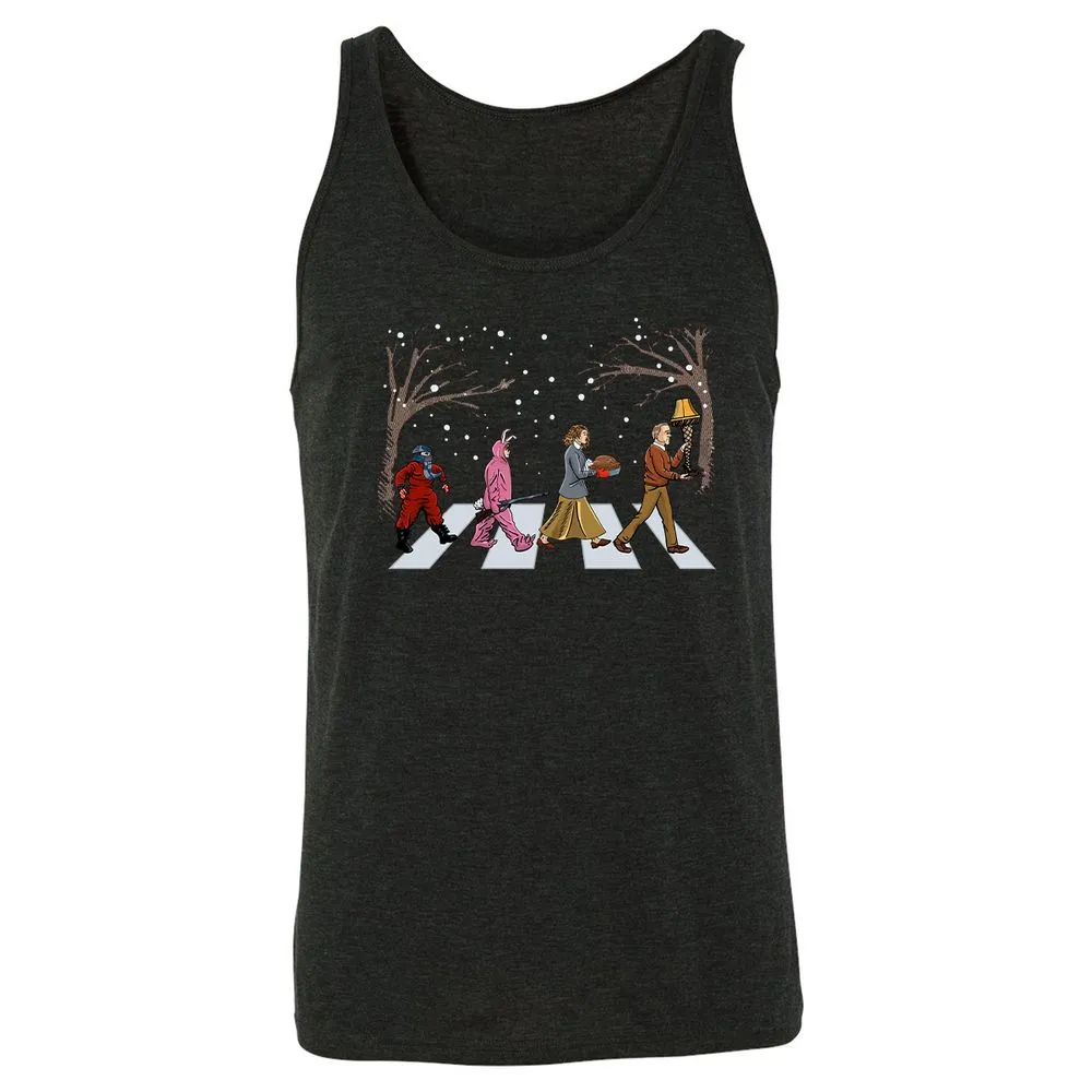 Unisex Jersey Tank - P9HX2YUV - Charcoal Black Triblend - 5
