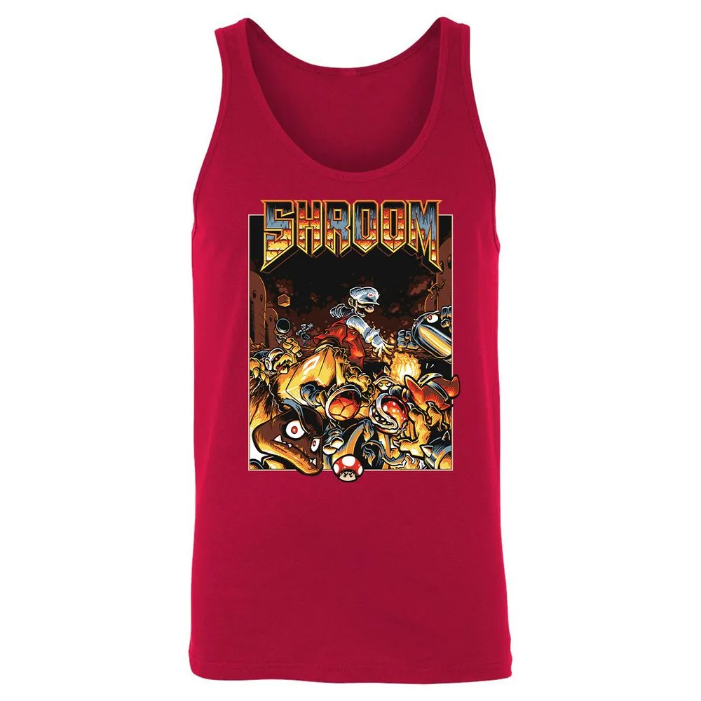 Unisex Jersey Tank - Y52ZU5TG - Red - 11