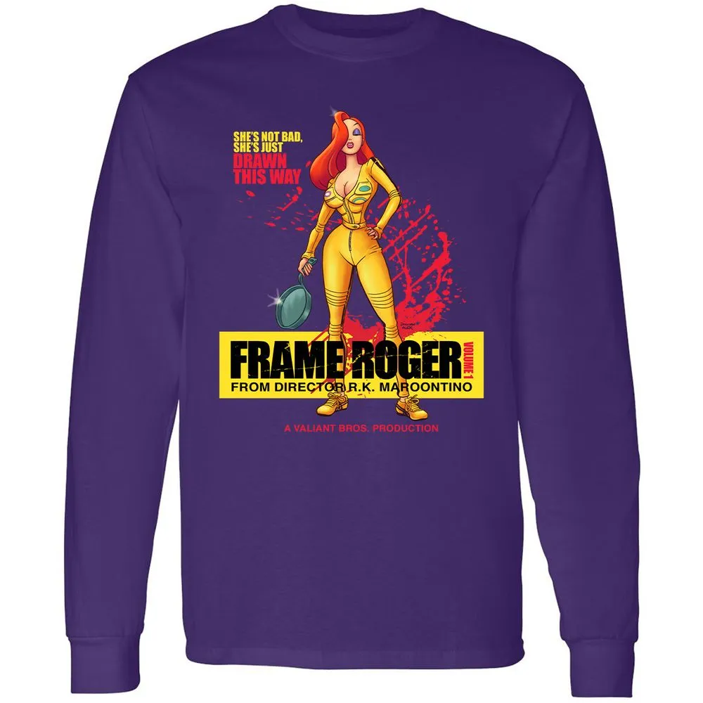 Long Sleeve T-Shirt - RKTTE5CY - Purple - 13