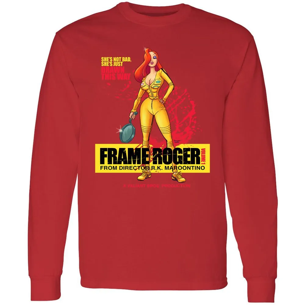 Long Sleeve T-Shirt - RKTTE5CY - Red - 14