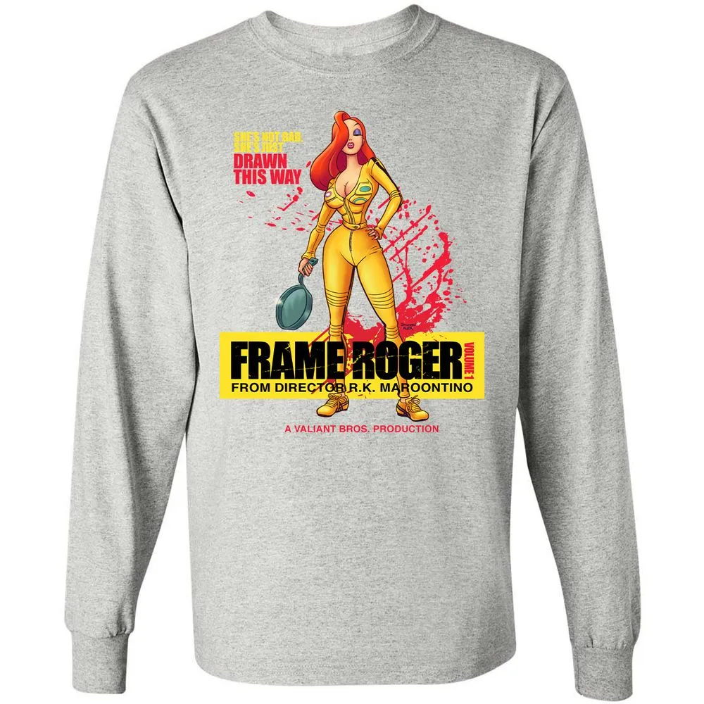 Long Sleeve T-Shirt - RKTTE5CY - Ash - 7
