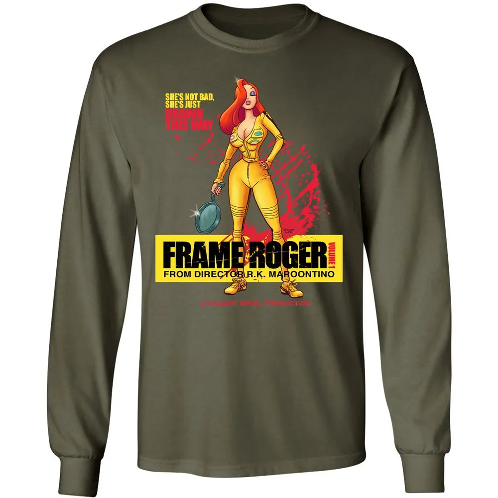 Long Sleeve T-Shirt - RKTTE5CY - Military Green - 16