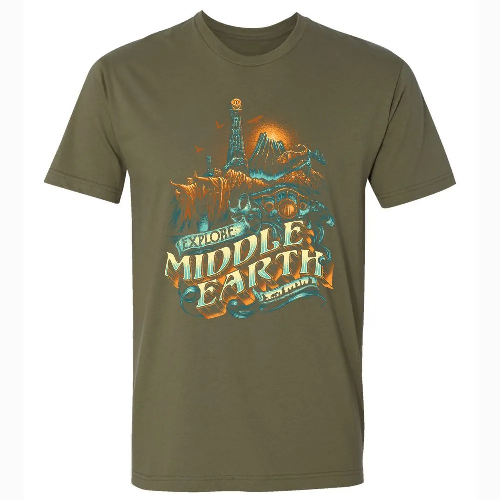 Premium Unisex T-Shirt - Y38P6EW3 - Military Green - 5