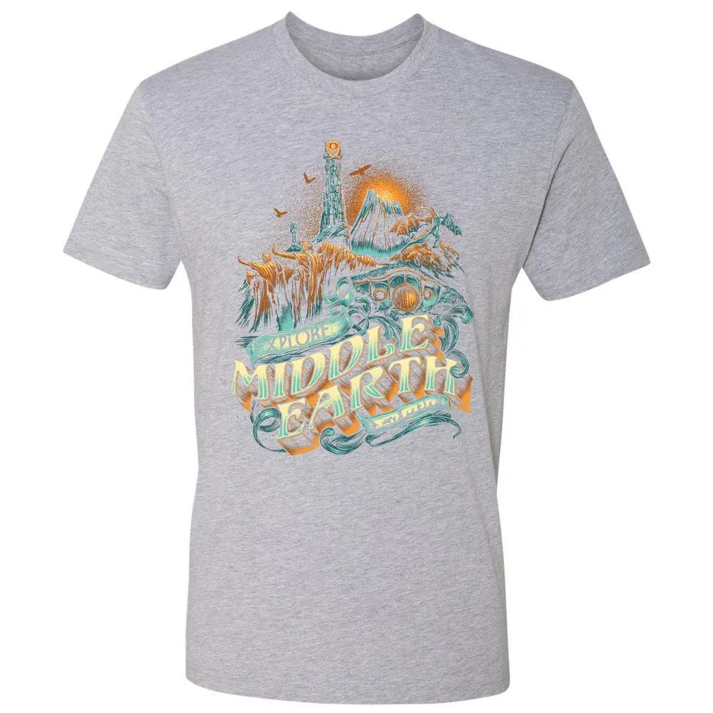 Premium Unisex T-Shirt - Y38P6EW3 - Heather Grey - 9