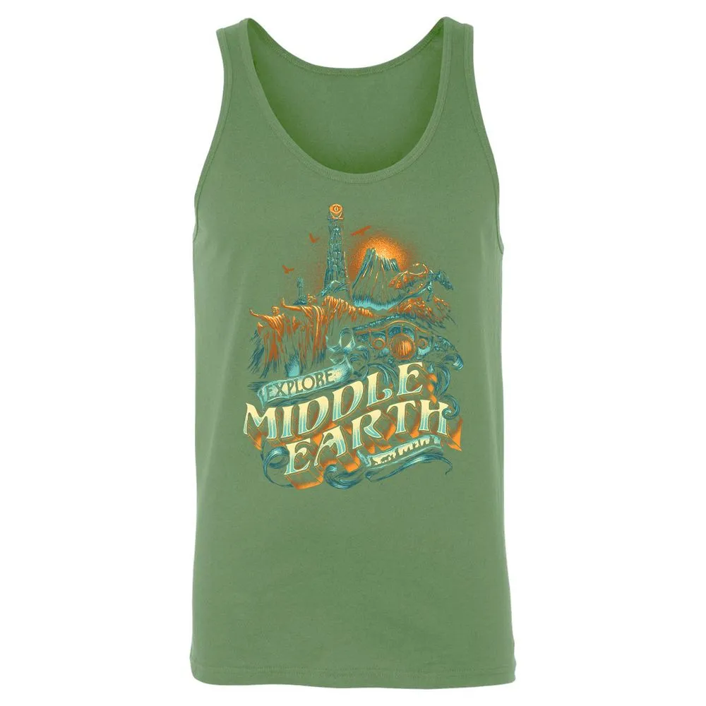 Unisex Jersey Tank - K9TESPDS - Leaf - 10