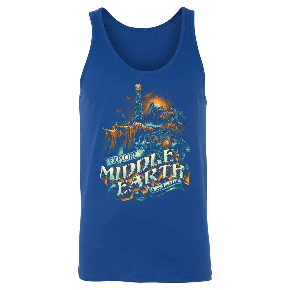 Unisex Jersey Tank - K9TESPDS - True Royal - 13
