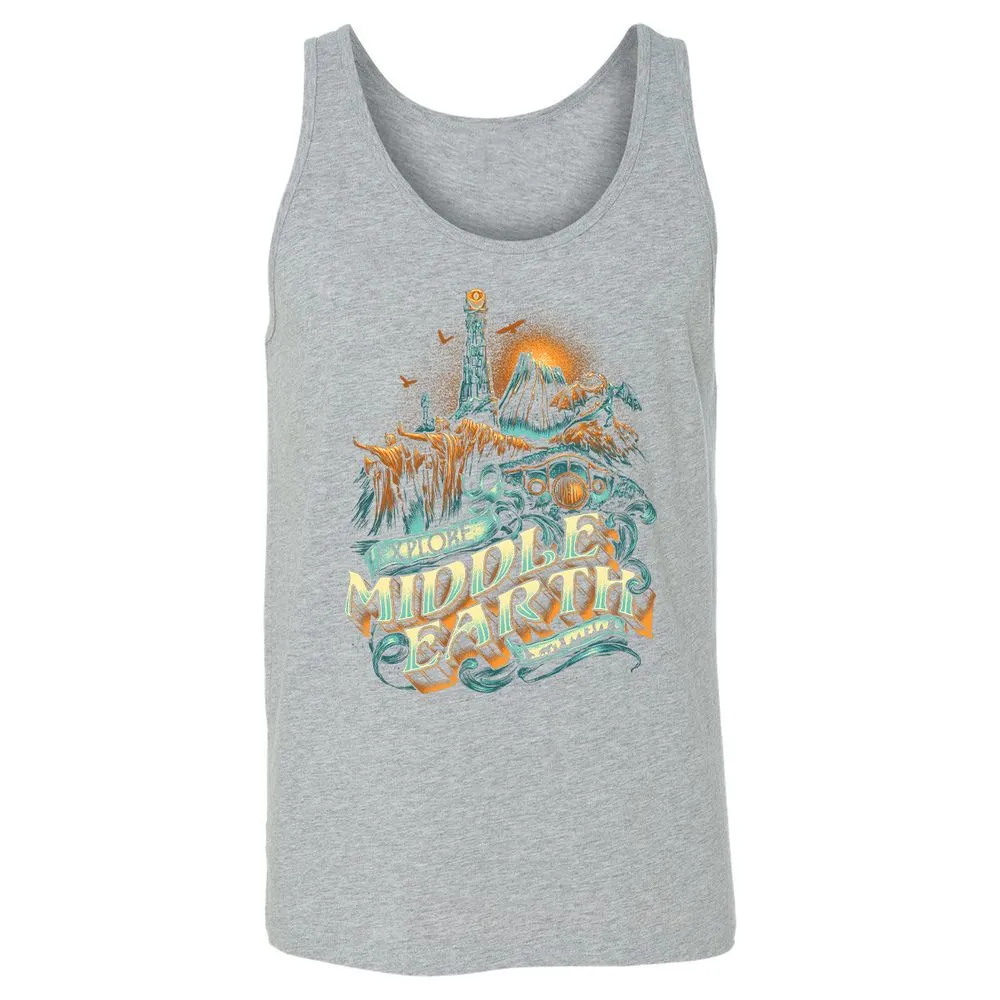 Unisex Jersey Tank - K9TESPDS - Athletic Heather - 4