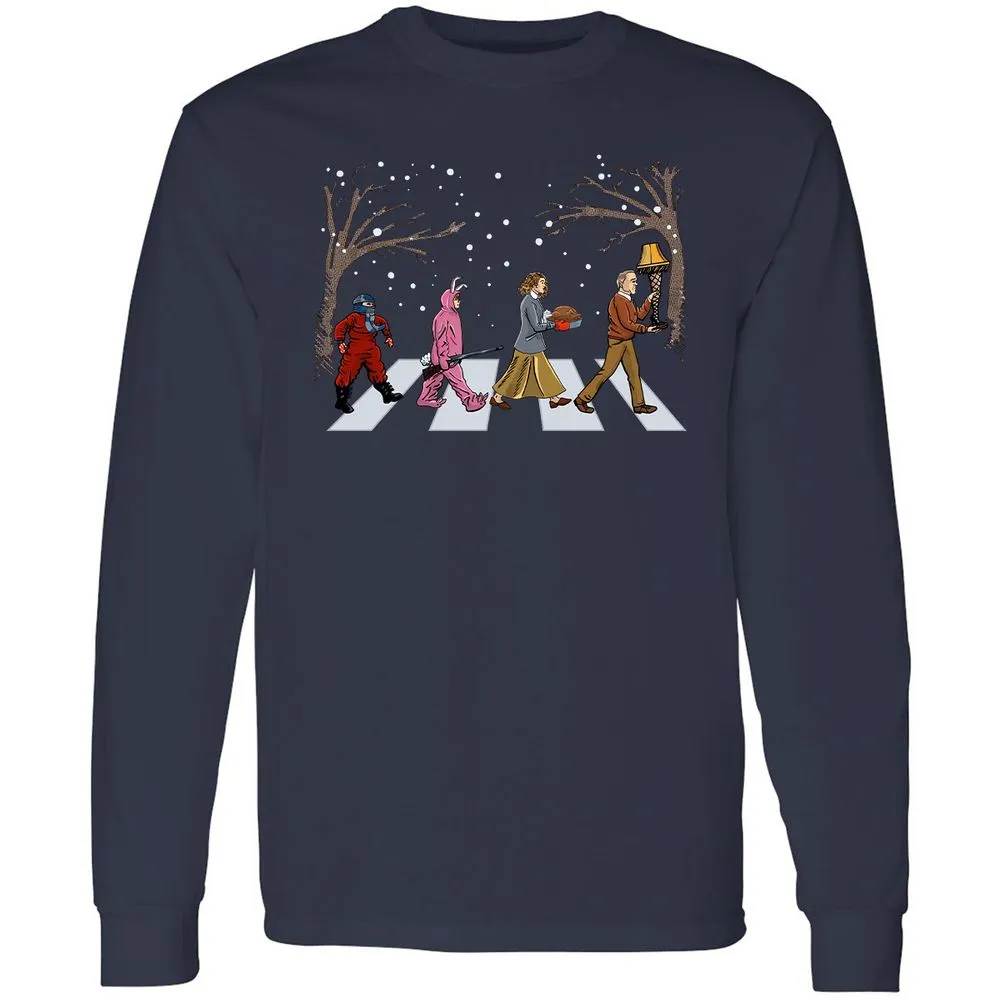 Long Sleeve T-Shirt - V4J58W4D - Navy - 2