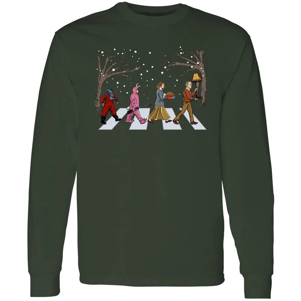 Long Sleeve T-Shirt - V4J58W4D - Forest Green - 4