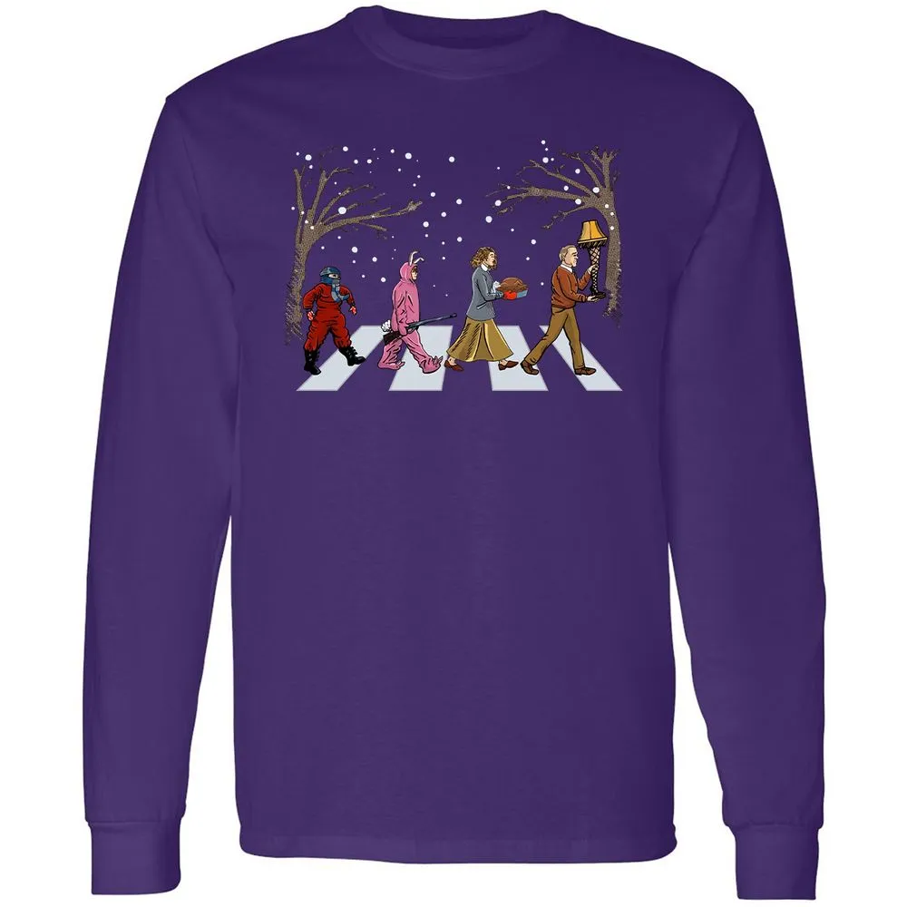 Long Sleeve T-Shirt - V4J58W4D - Purple - 13