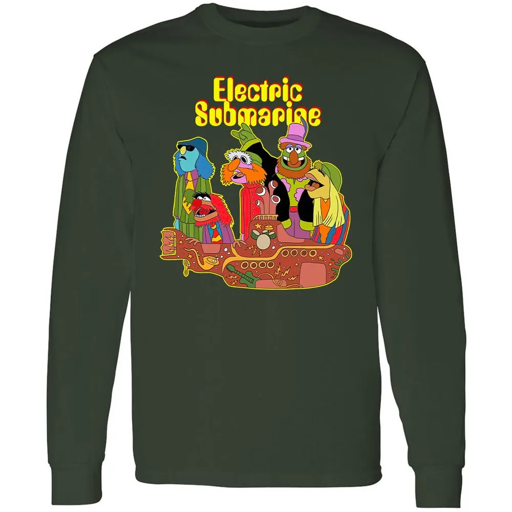 Long Sleeve T-Shirt - ATH94HUB - Forest Green - 4
