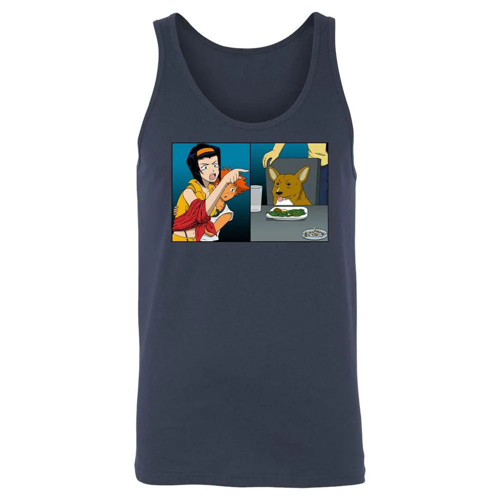 Unisex Jersey Tank - E94XSR8X - Navy - 2