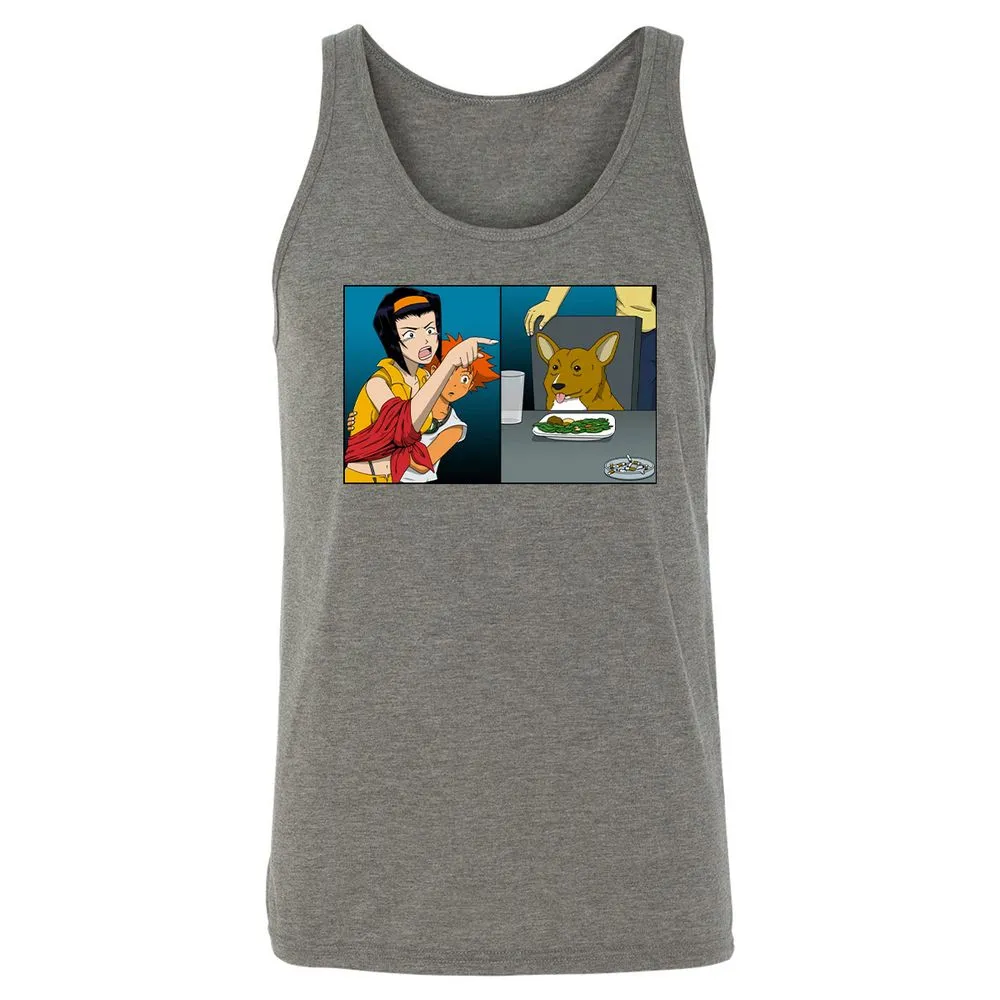 Unisex Jersey Tank - E94XSR8X - Grey Triblend - 8