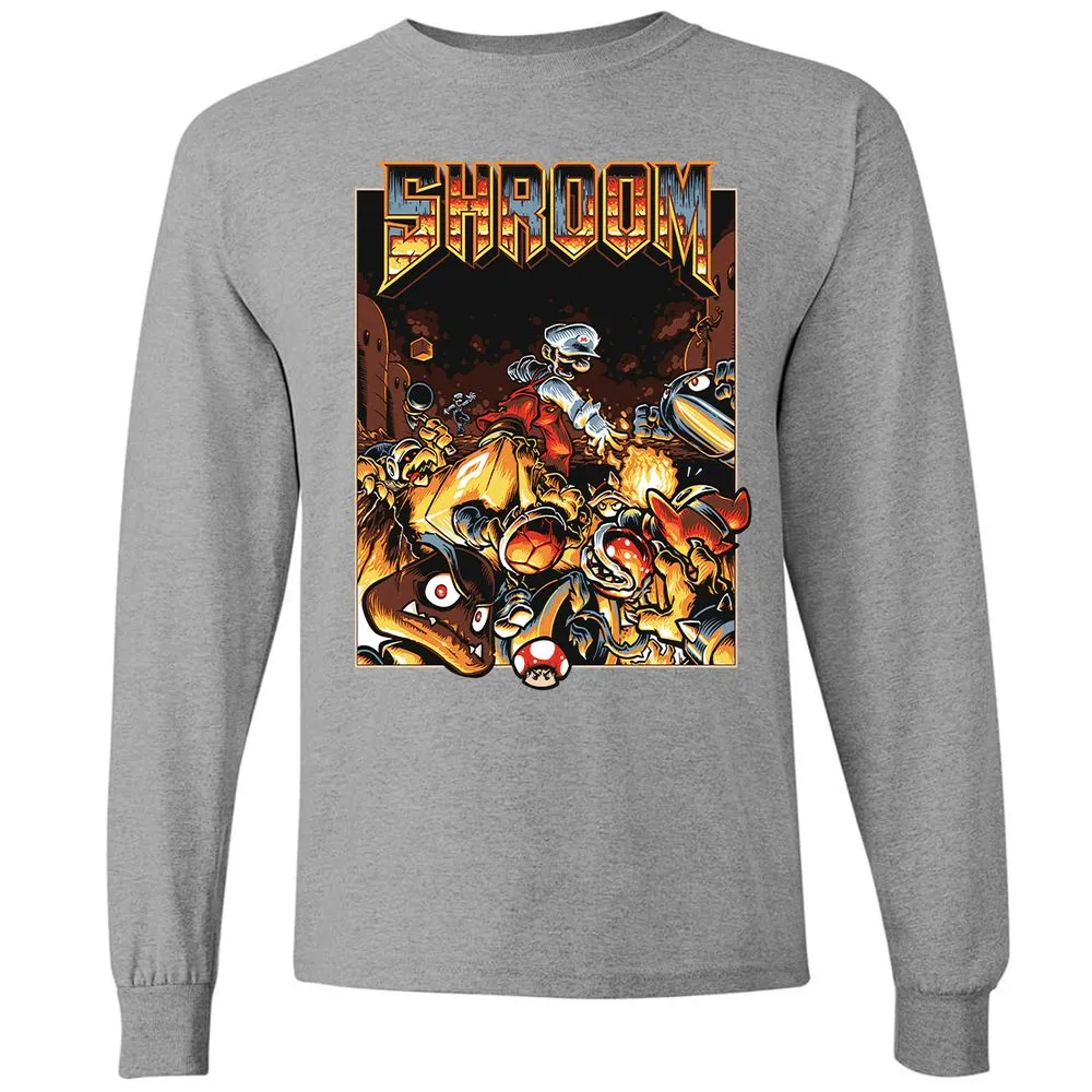 Long Sleeve T-Shirt - 8QCRFE8L - Graphite Heather - 6