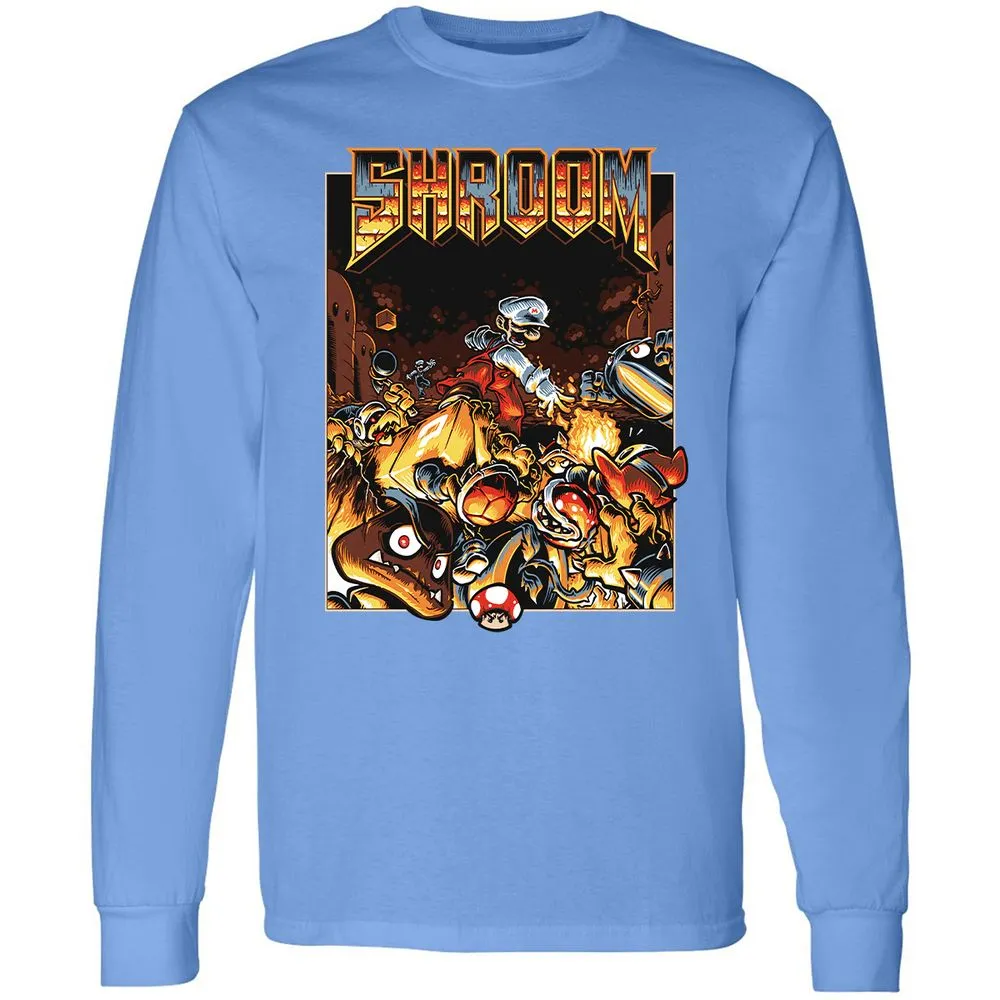 Long Sleeve T-Shirt - 8QCRFE8L - Carolina Blue - 12