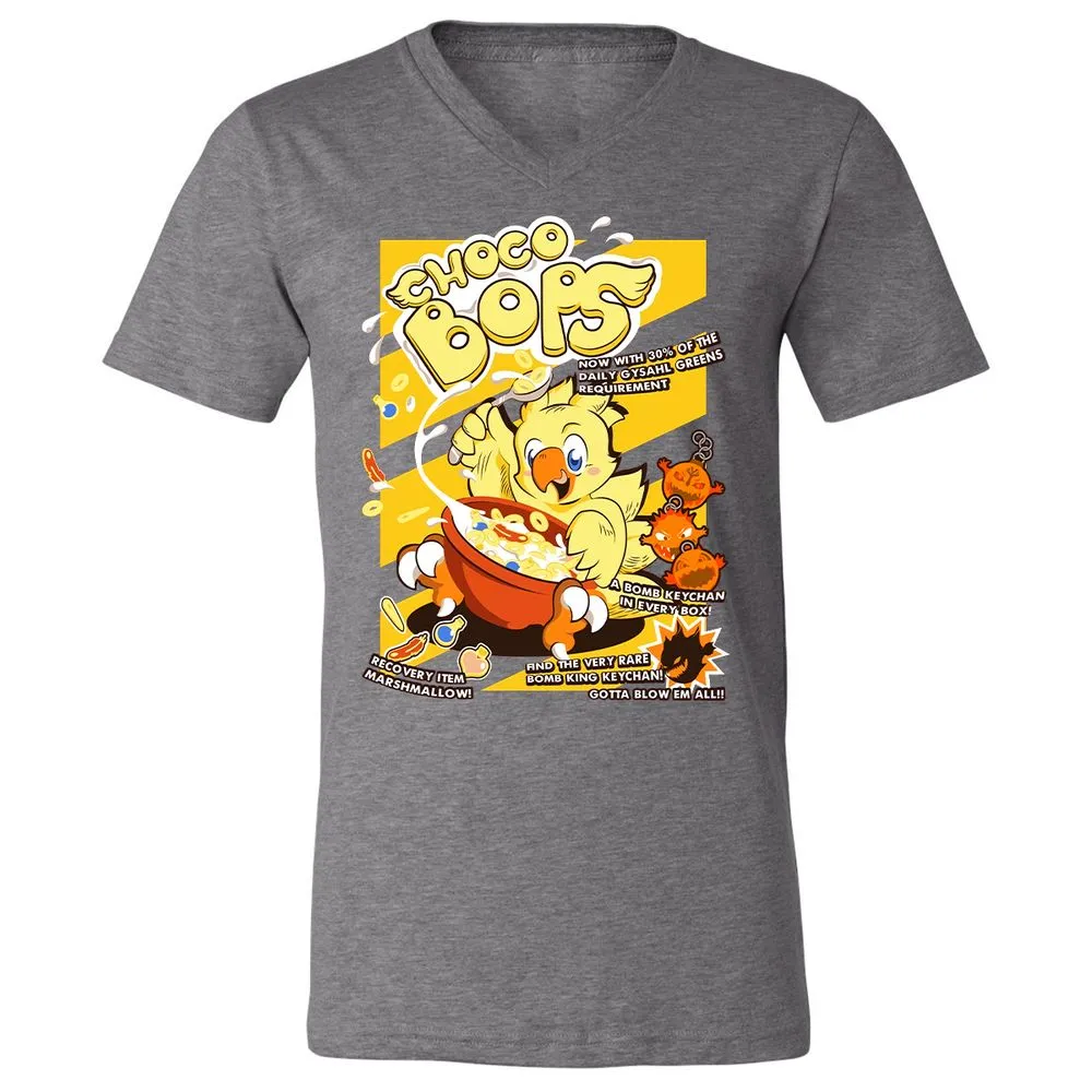 Unisex V-Neck T-Shirt - T949KV4V - Deep Heather - 13