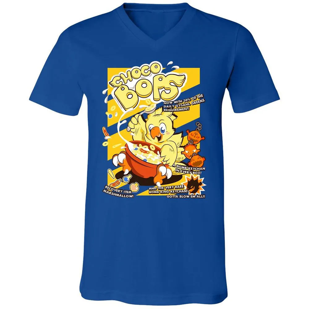 Unisex V-Neck T-Shirt - T949KV4V - True Royal - 4