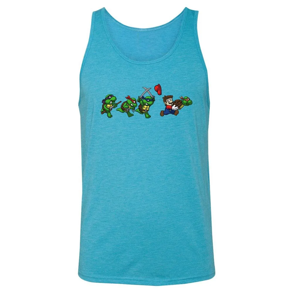 Unisex Jersey Tank - 5ZU2G95U - Aqua Triblend - 3