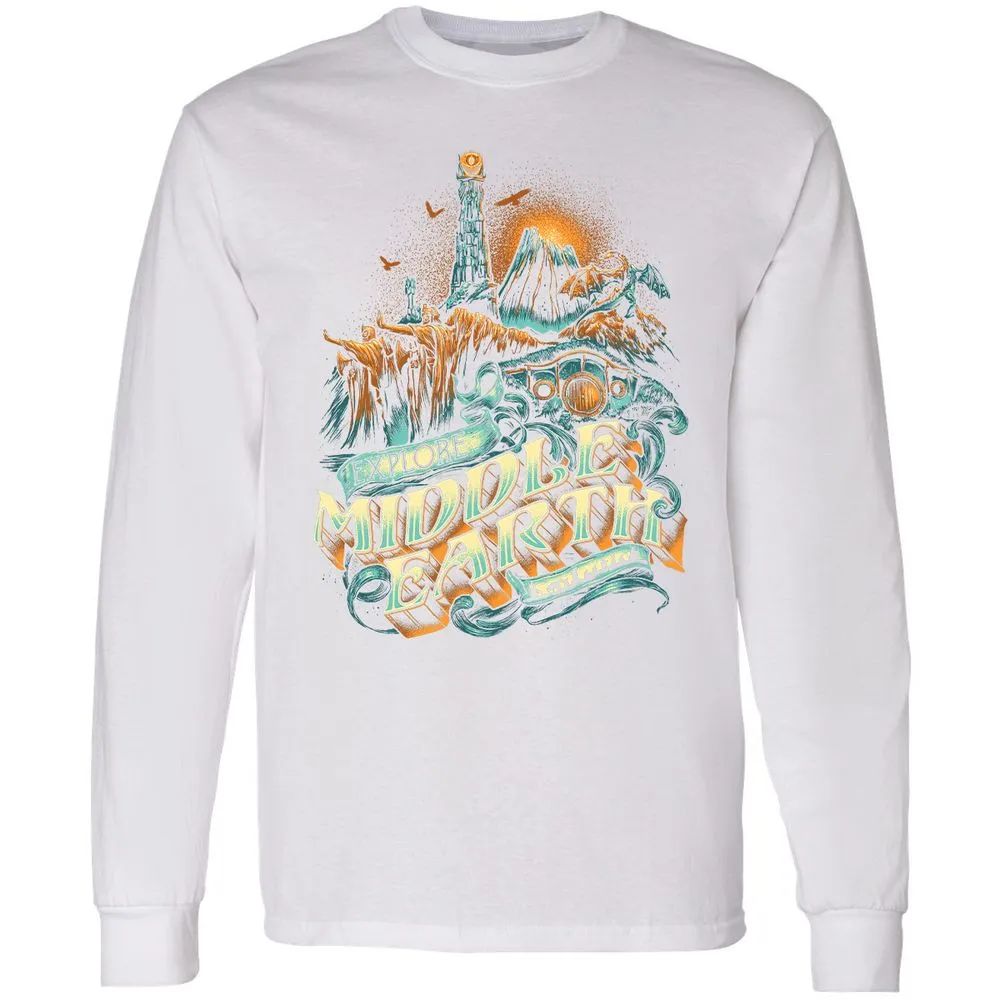 Long Sleeve T-Shirt - ZSKSQHEZ - White - 5