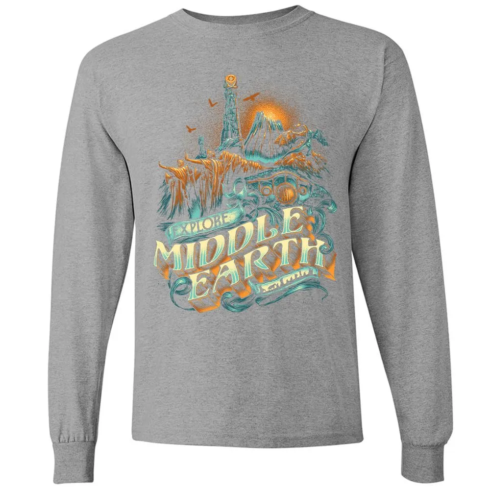 Long Sleeve T-Shirt - ZSKSQHEZ - Graphite Heather - 6
