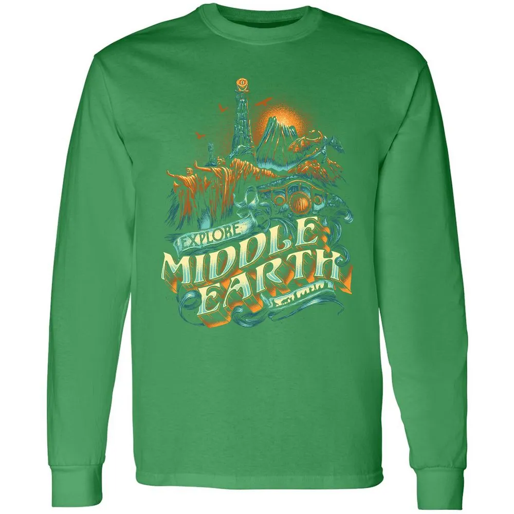 Long Sleeve T-Shirt - ZSKSQHEZ - Irish Green - 10