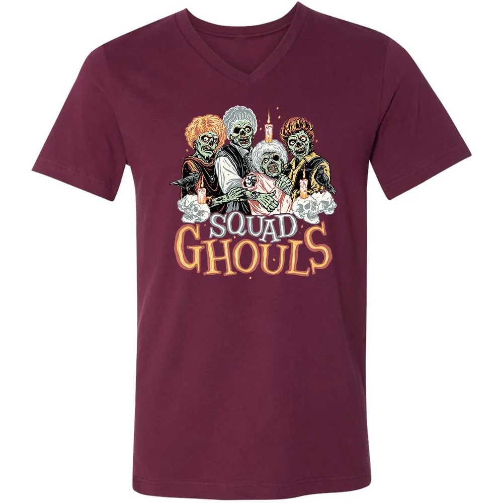 Unisex V-Neck T-Shirt - FKBBN9M1 - Maroon - 6