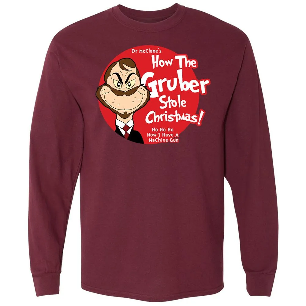 Long Sleeve T-Shirt - 72ZZWULY - Maroon - 11