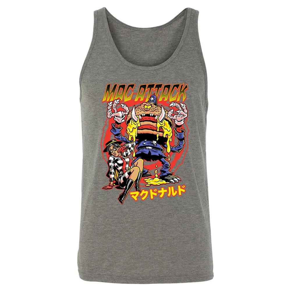 Unisex Jersey Tank - B9RMXJCQ - Grey Triblend - 8