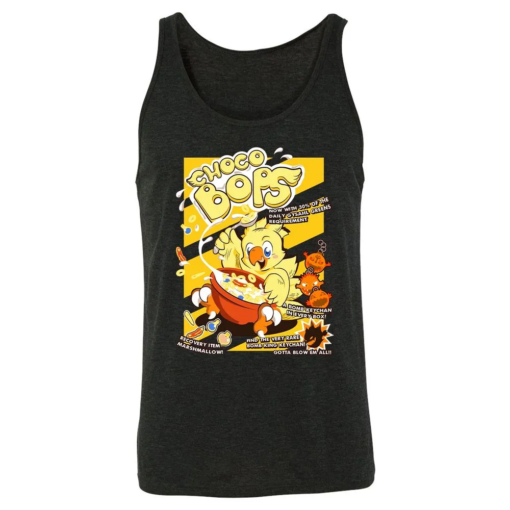 Unisex Jersey Tank - 7B38KAZH - Charcoal Black Triblend - 5