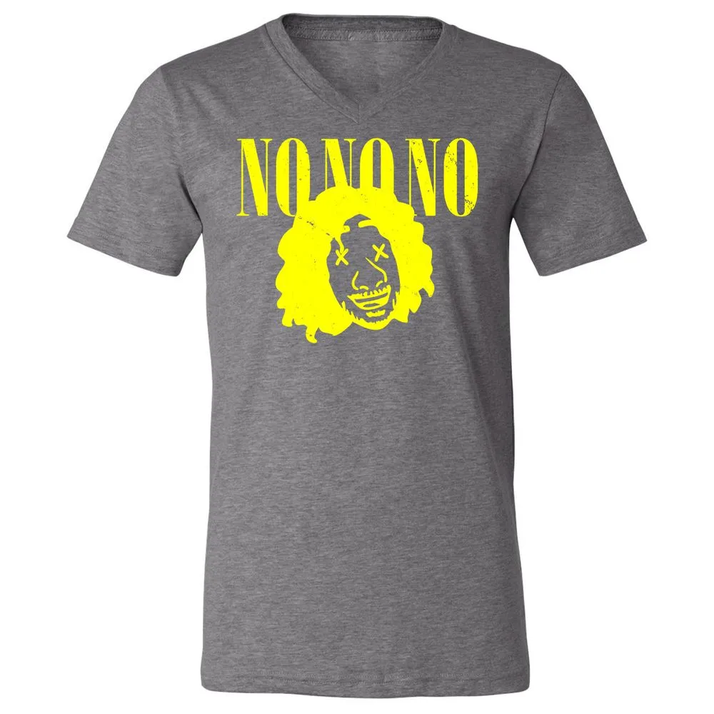 Unisex V-Neck T-Shirt - KUMC9B4Q - Deep Heather - 13