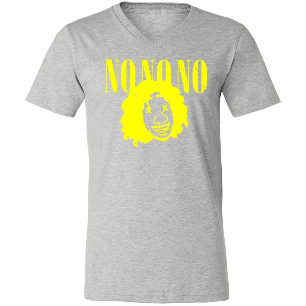 Unisex V-Neck T-Shirt - KUMC9B4Q - Athletic Heather - 7