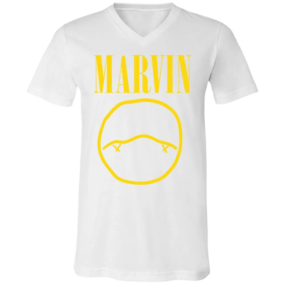 Unisex V-Neck T-Shirt - AV1R88QB - White - 5
