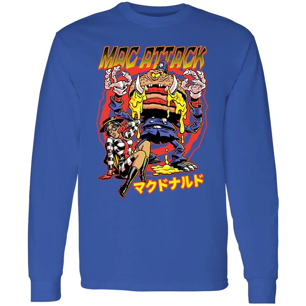 Long Sleeve T-Shirt - GWKB8QW8 - Royal - 8