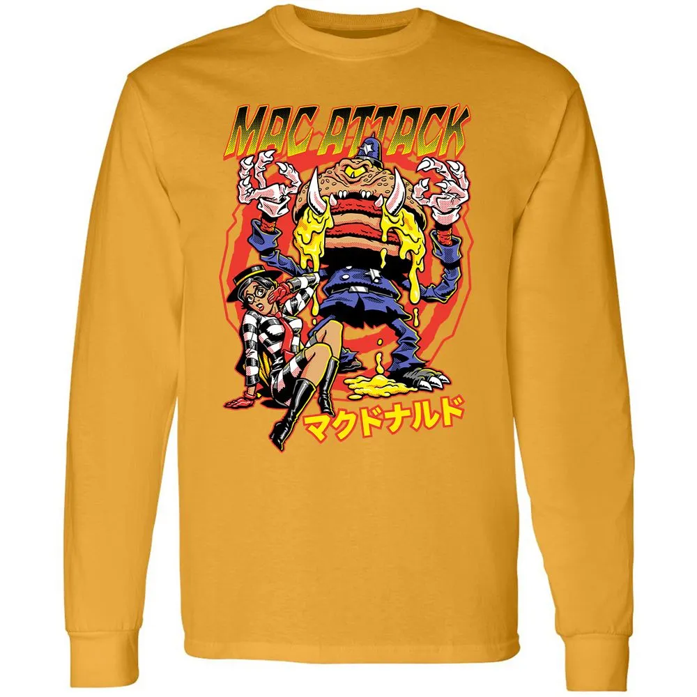 Long Sleeve T-Shirt - GWKB8QW8 - Gold - 9
