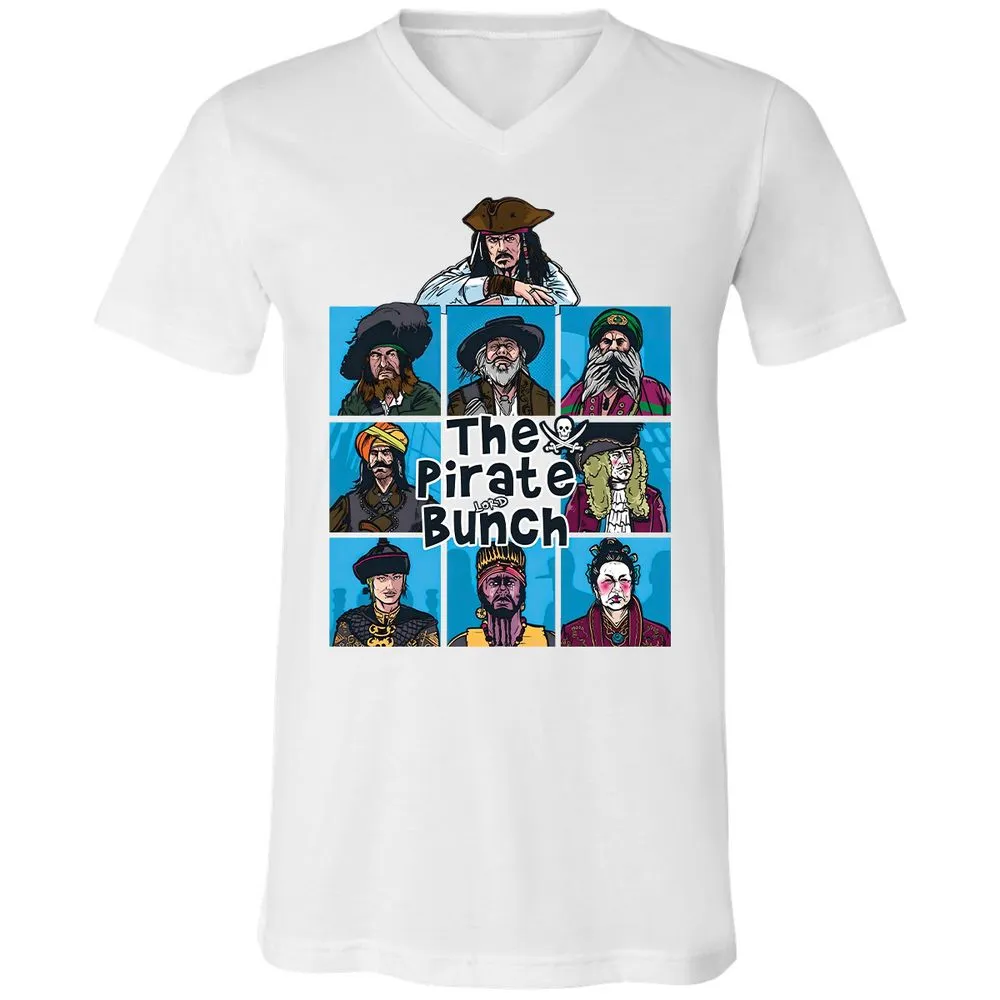 Unisex V-Neck T-Shirt - UFQEQMFK - White - 5