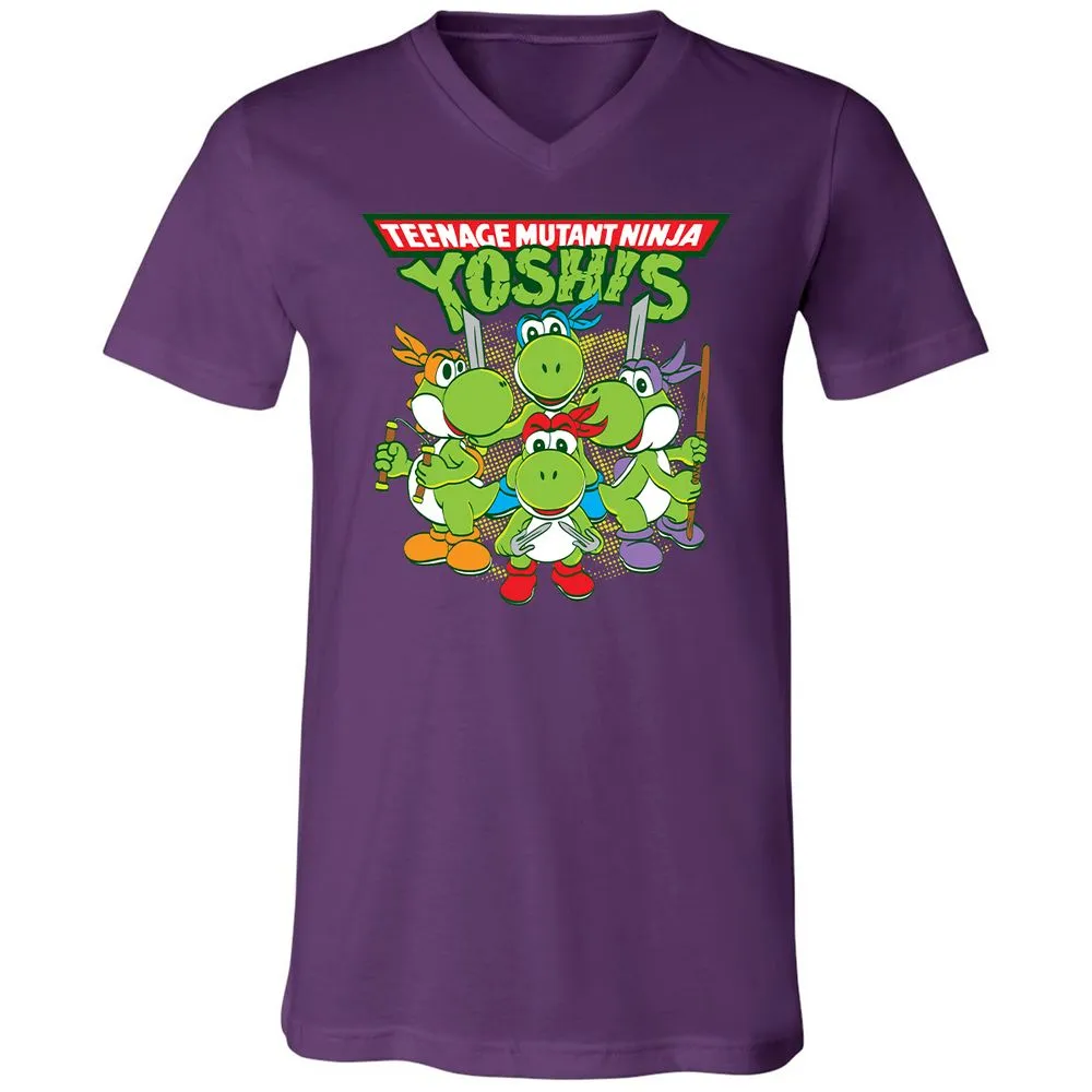 Unisex V-Neck T-Shirt - NQ8VWBHV - Team Purple - 9