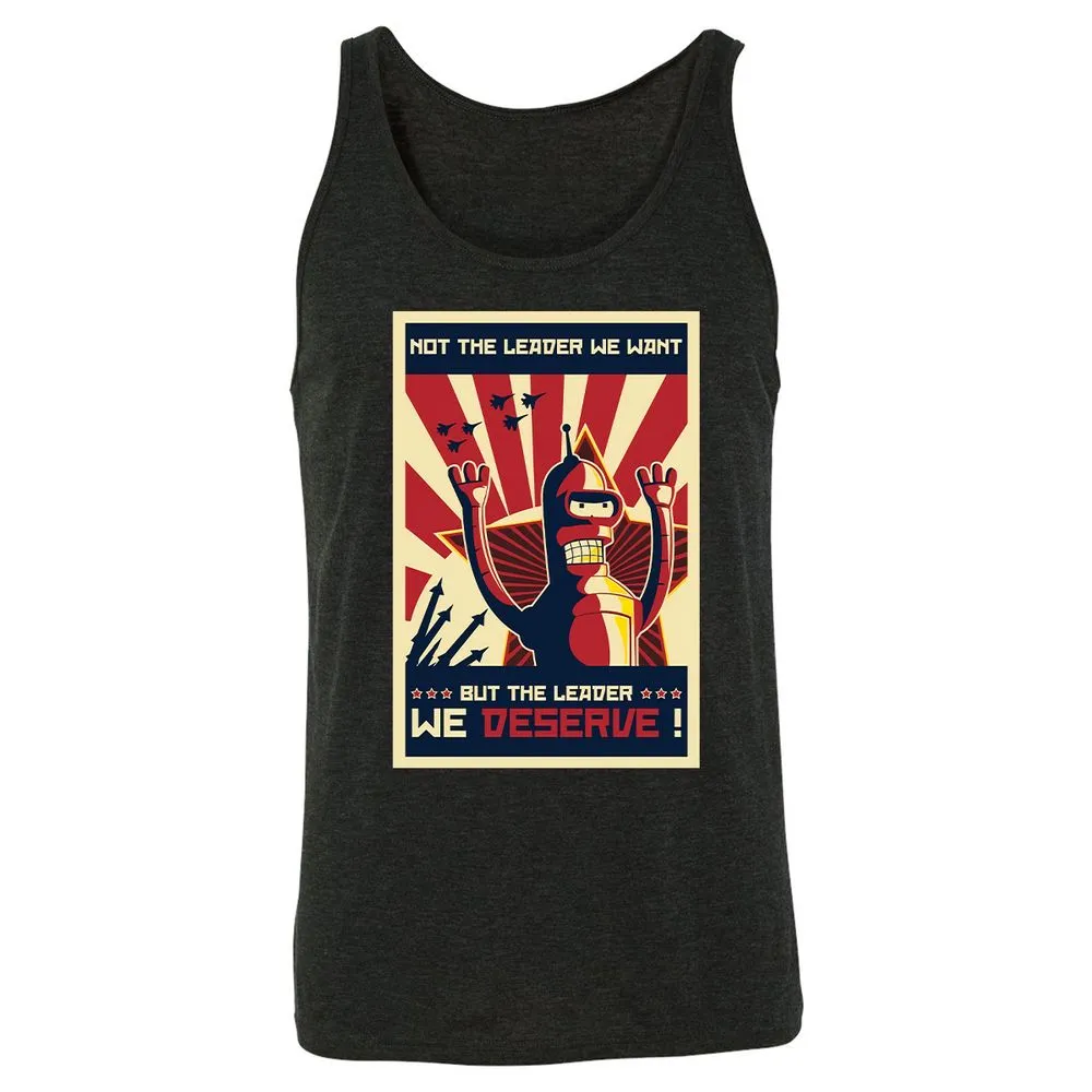 Unisex Jersey Tank - 7F27HNVB - Charcoal Black Triblend - 5