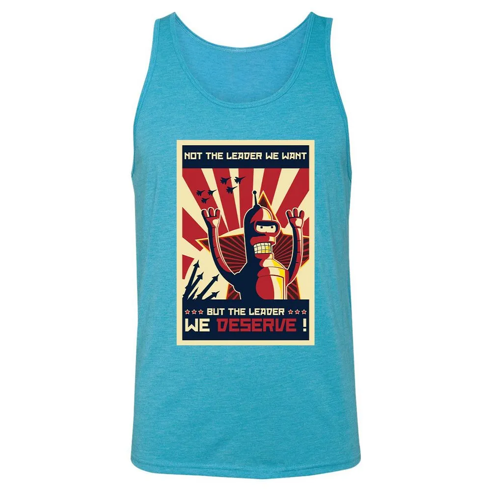 Unisex Jersey Tank - 7F27HNVB - Aqua Triblend - 3