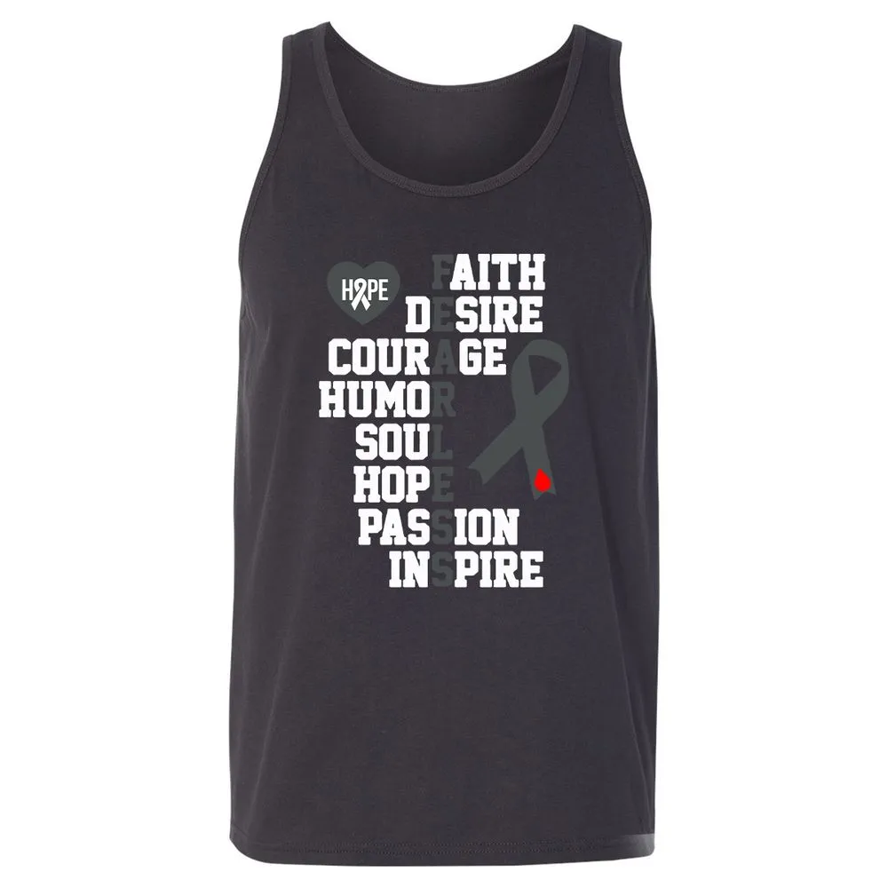 Unisex Jersey Tank - MN3RTFK1 - Dark Grey - 7