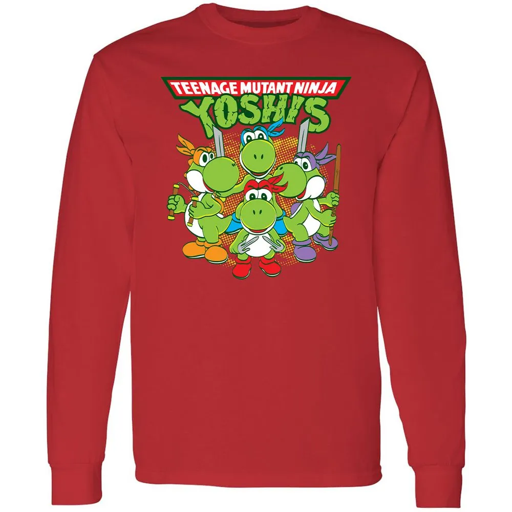 Long Sleeve T-Shirt - BPYK6ZTL - Red - 14