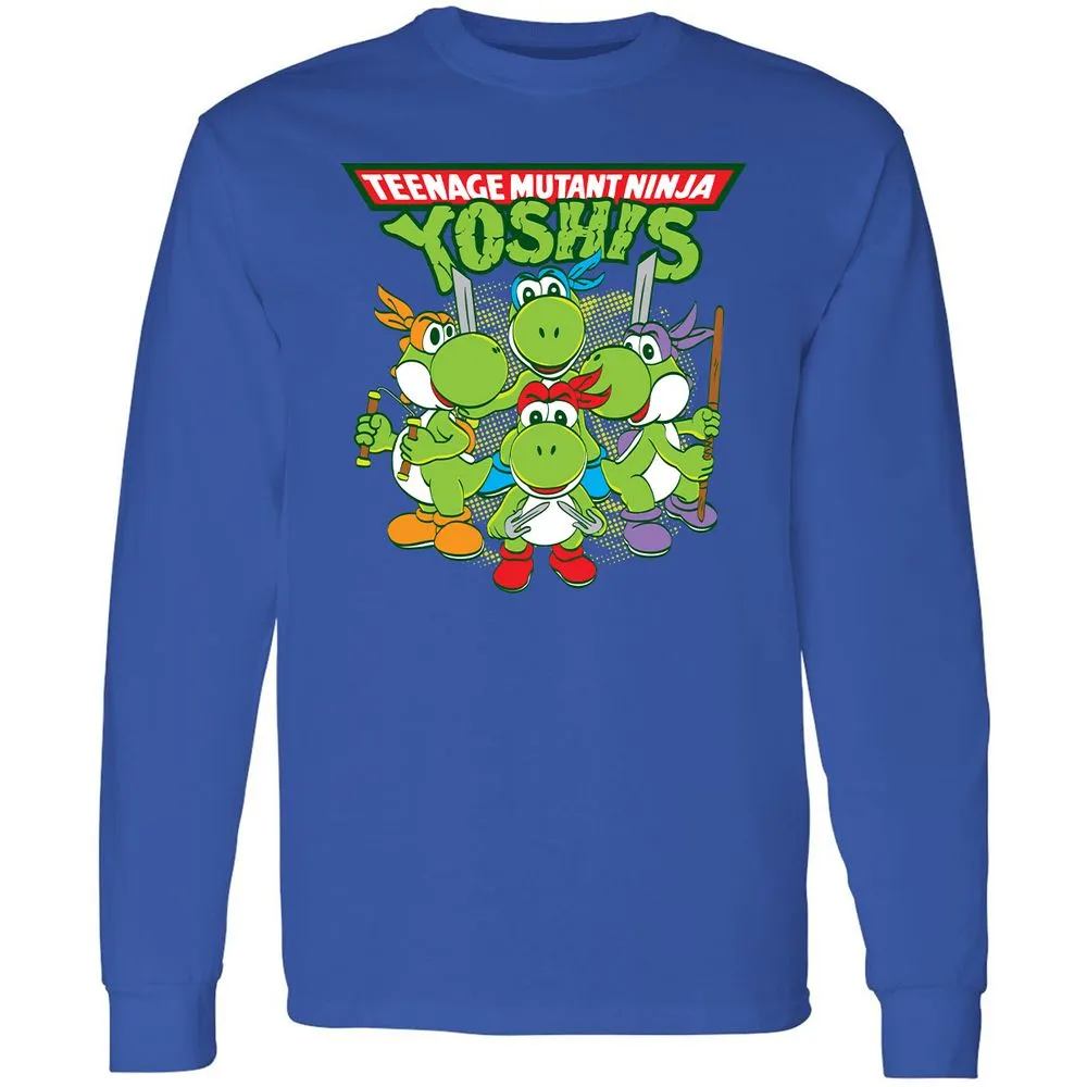 Long Sleeve T-Shirt - BPYK6ZTL - Royal - 8