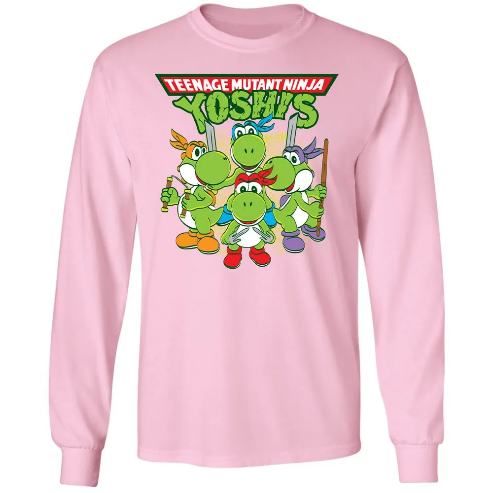 Long Sleeve T-Shirt - BPYK6ZTL - Light Pink - 3