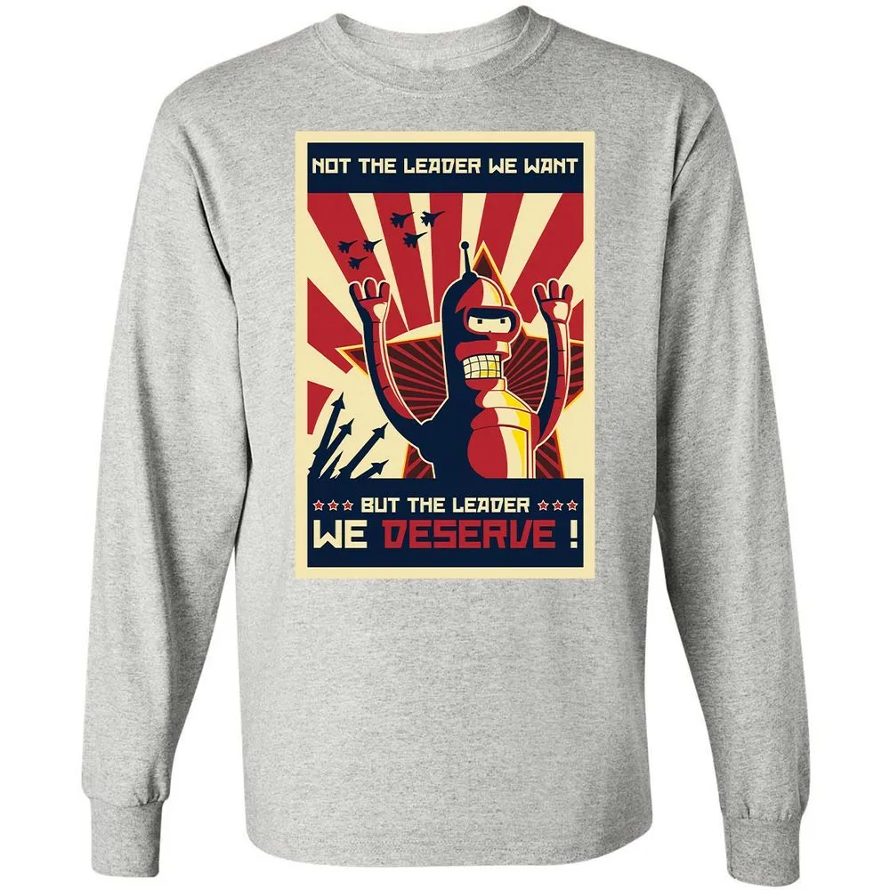 Long Sleeve T-Shirt - 138WX1AT - Ash - 7