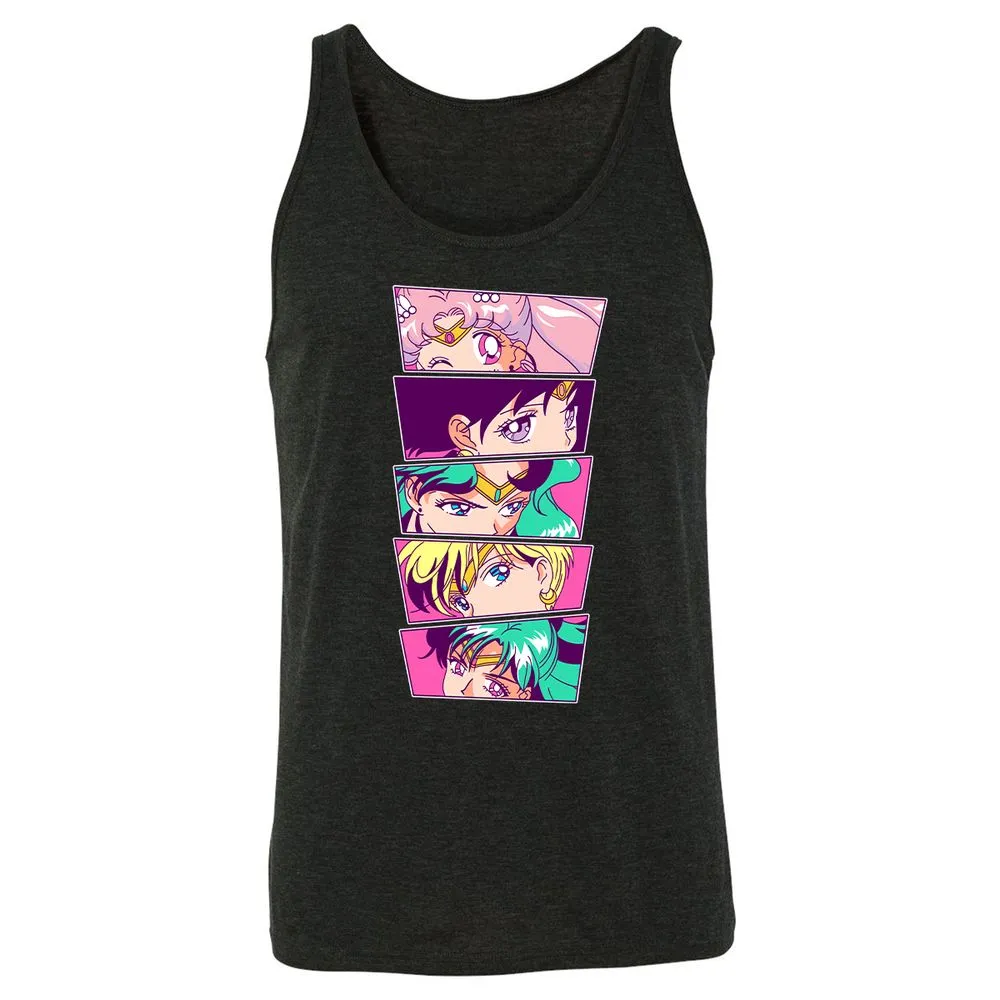 Unisex Jersey Tank - L93PG7ZF - Charcoal Black Triblend - 5