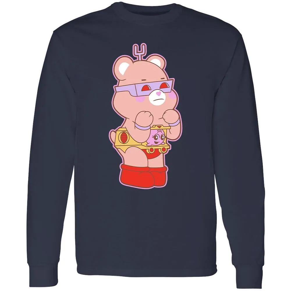 Long Sleeve T-Shirt - FGFG71NJ - Navy - 2