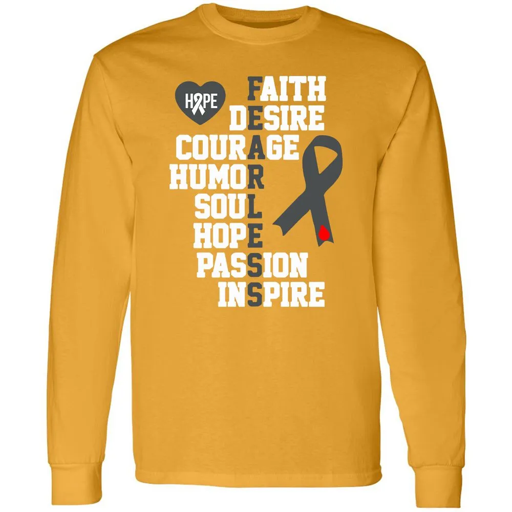 Long Sleeve T-Shirt - YZALFBHP - Gold - 9