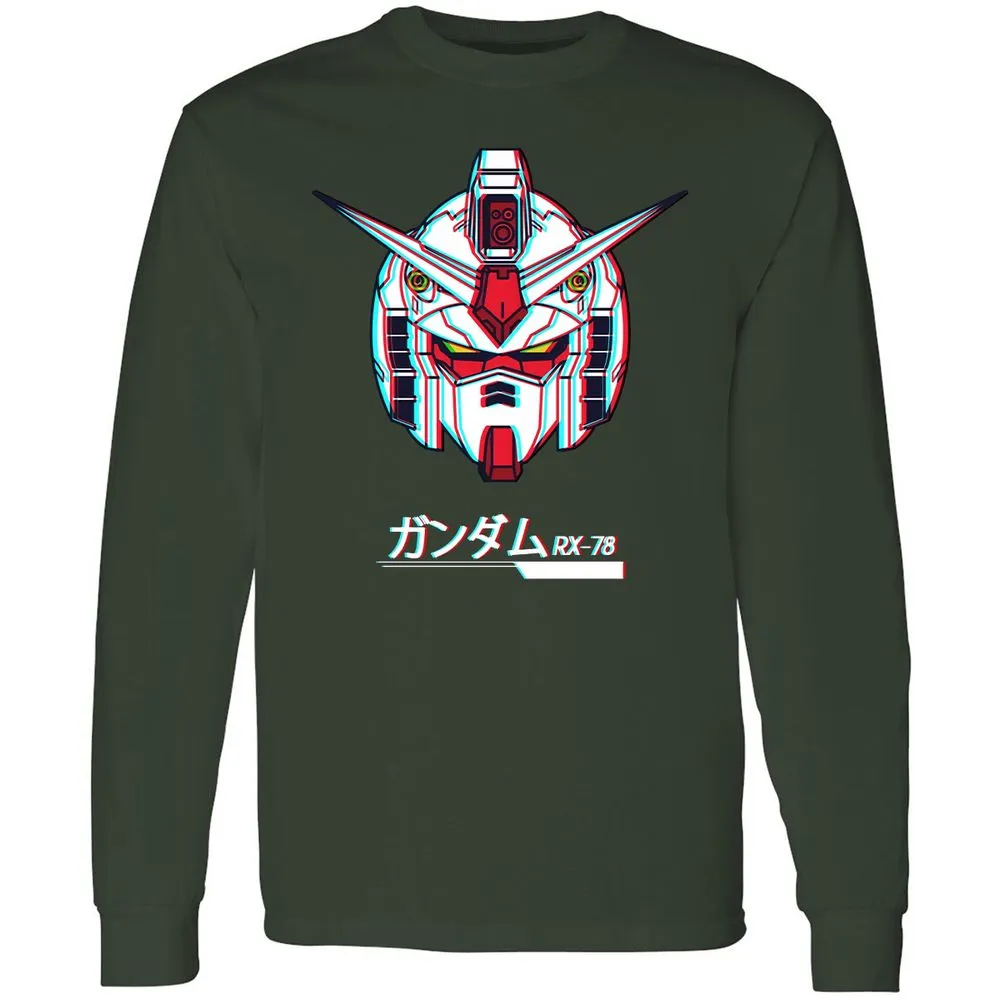 Long Sleeve T-Shirt - 9G556QRG - Forest Green - 4
