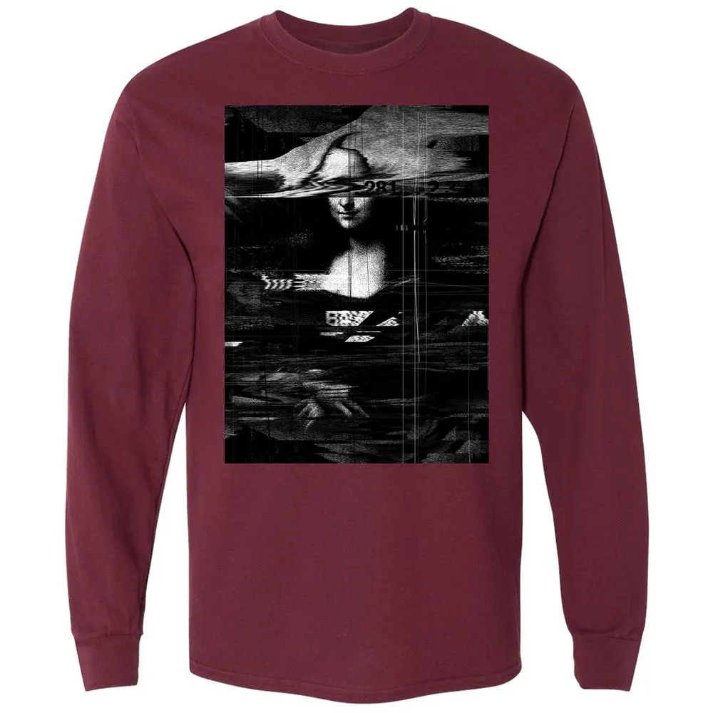 Long Sleeve T-Shirt - 48U27G3M - Maroon - 11