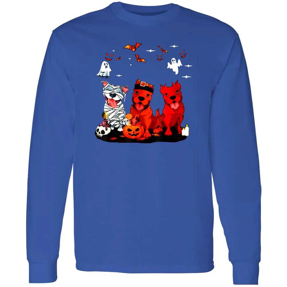 Long Sleeve T-Shirt - 6Y5MZUJM - Royal - 8