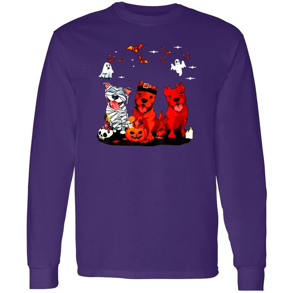 Long Sleeve T-Shirt - 6Y5MZUJM - Purple - 13